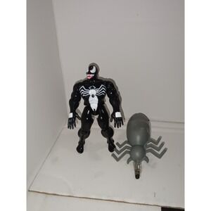 1991 ToyBiz Venom Action Figure(Living Skin Slime Pores) With Slime Bottle